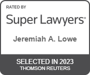 Super Lawyers - Jeremiah A. Lowe - Selected in 2023